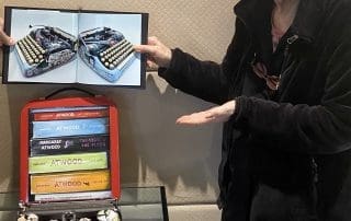 Margaret Atwood typewriter