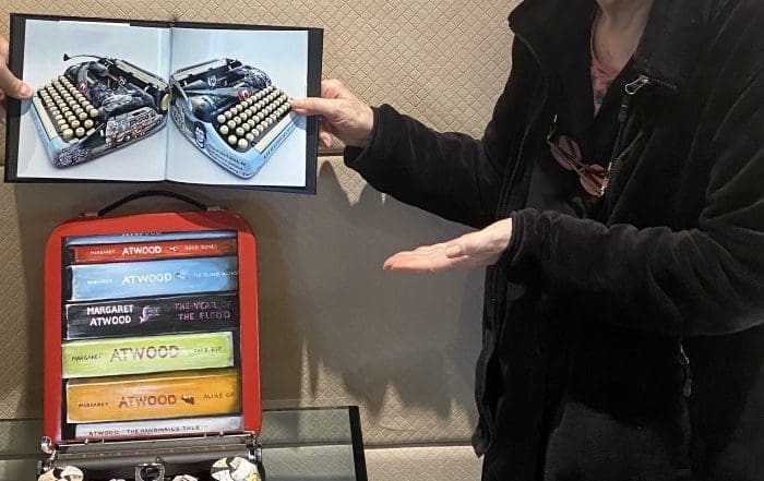 Margaret Atwood typewriter